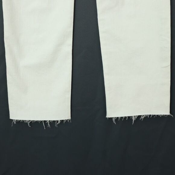 Madewell Women's Straight Leg Jeans - Cream - Picture 4 of 6